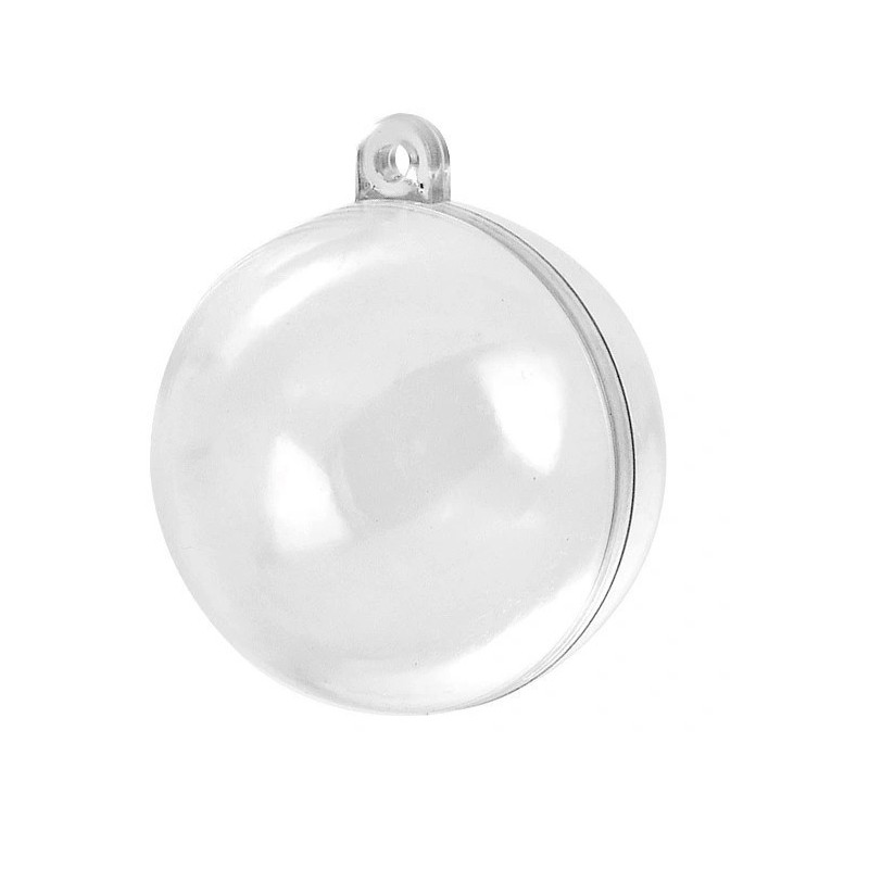 BOMBKA AKRYLOWA 15,6CM - KULA PLASTIKOWA DECOUPAG