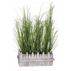 DONICZKA OSŁONKA DREWNIANA KORYTKO DONICZKI 31CM