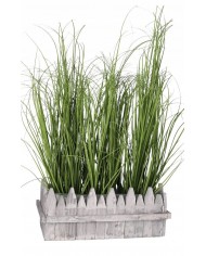 DONICZKA OSŁONKA DREWNIANA KORYTKO DONICZKI 31CM