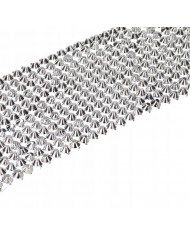 TAŚMA CYRKONIE PAS DIAMENTOWY STOŻEK 4Mx10 CM