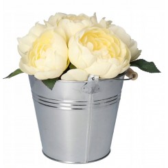 WIADERKO METALOWE OCYNKOWANE 15CM