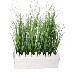 DONICZKA OSŁONKA DREWNIANA KORYTKO DONICZKI 31CM