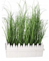 DONICZKA OSŁONKA DREWNIANA KORYTKO DONICZKI 31CM