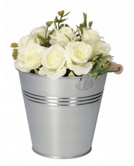 WIADERKO METALOWE OCYNKOWANE 12CM