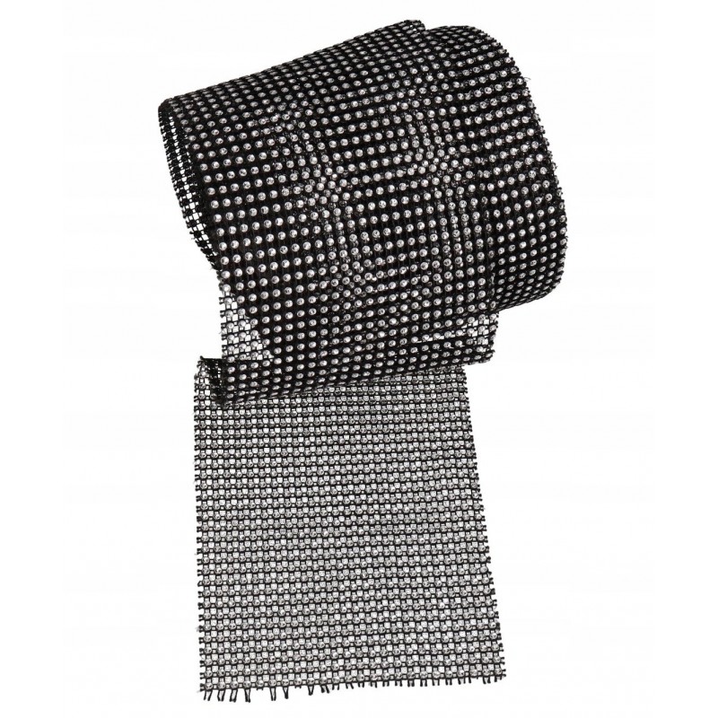 TAŚMA CYRKONIE PAS DIAMENTOWY 9,1M X12CM SREBRNA