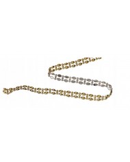 TAŚMA CYRKONIE PAS DIAMENTOWY OZDOBNY 9 MM 10YARD