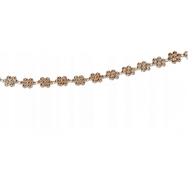 TAŚMA CYRKONIE PAS DIAMENTOWY OZDOBNY 10 MM 10YARD