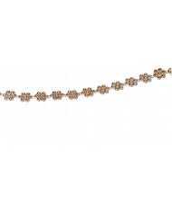 TAŚMA CYRKONIE PAS DIAMENTOWY OZDOBNY 10 MM 10YARD