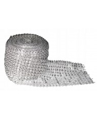 TAŚMA CYRKONIE PAS DIAMENTOWY OZDOBNY 2,5CM X 2,2M