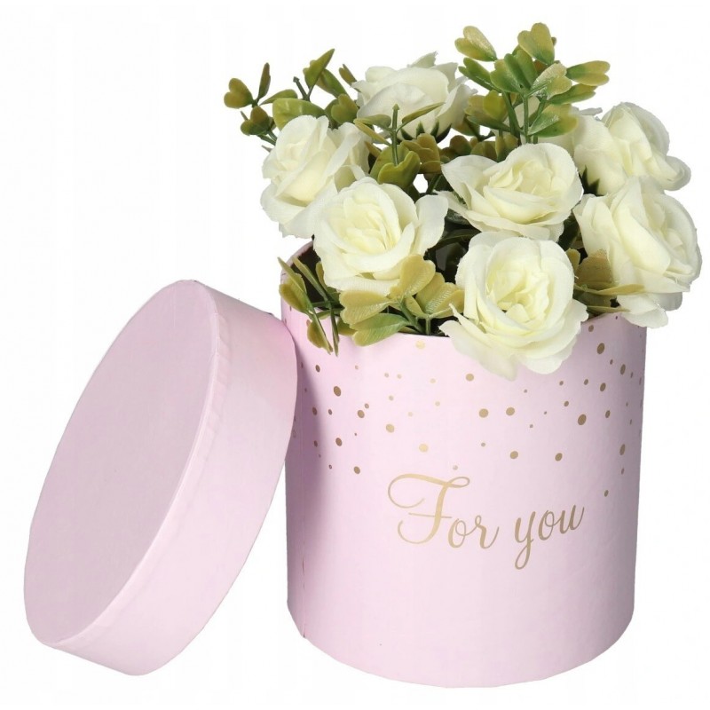 FLOWER BOX PUDEŁKO NA KWIATY PREZENT DEKORACJE