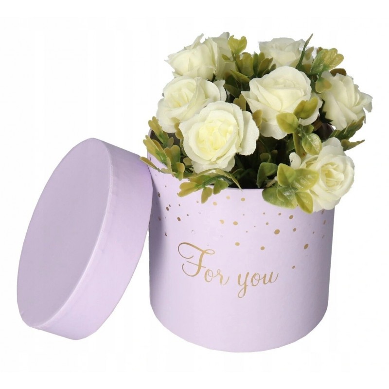 FLOWER BOX PUDEŁKO NA KWIATY PREZENT DEKORACJE