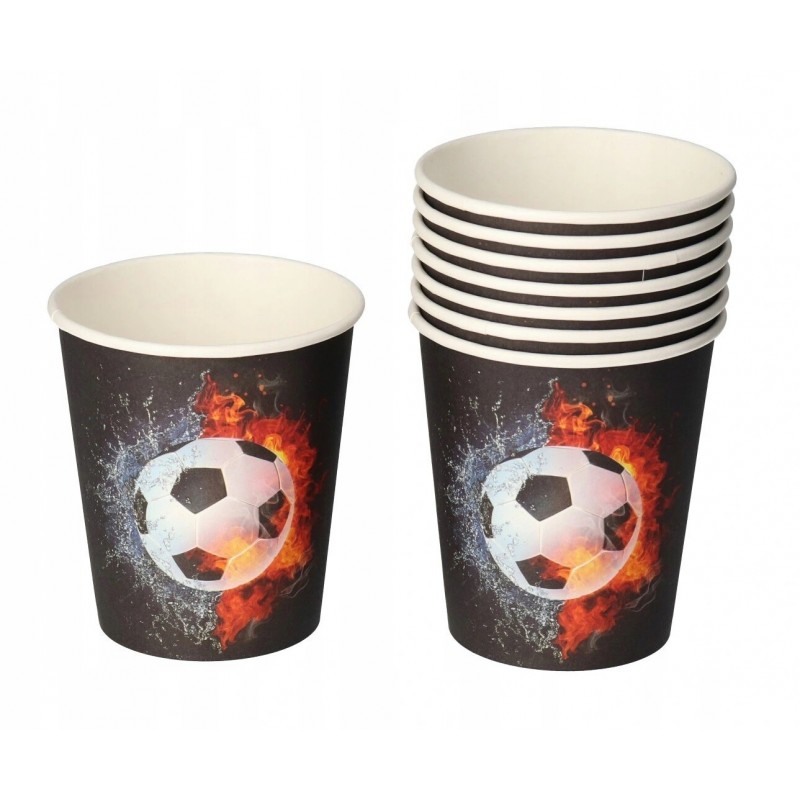 KUBKI PAPIEROWE NACZYNIA JEDNORAZOWE 8 SZT 250ML