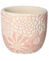 DONICZKA OSŁONKA CERAMICZNA OZDOBA STROIK DONICZKI OSŁONKI