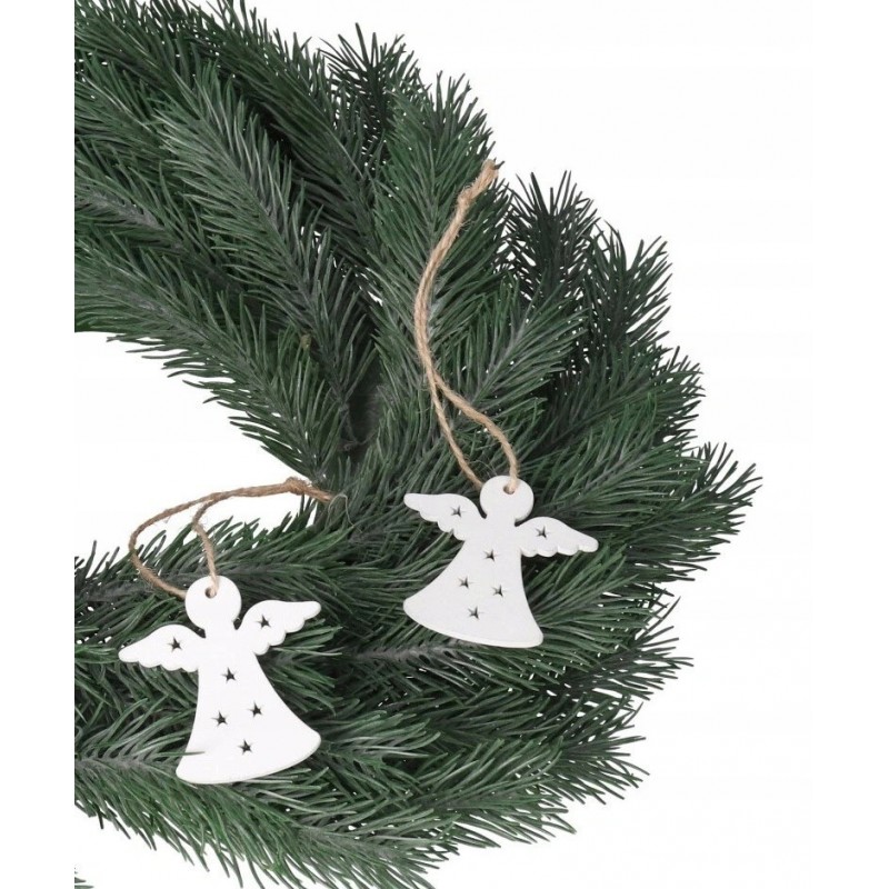 ANIOŁ ANIOŁKI DREWNIANE ZAWIESZKA BOMBKI NA CHOINĘ