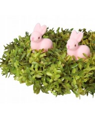 ZAJĄC ZAJĄCZEK WIELKANOCNY FIGURKA ZAJĄCZKI 3SZT