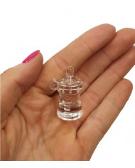 BUTELKA AKRYLOWA OZDOBA ZAWIESZKA ROCZEK 1SZT3,3CM