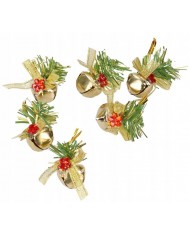 DZWONEK DZWONKI BOMBKI NA CHOINKĘ STROIK 6 SZT