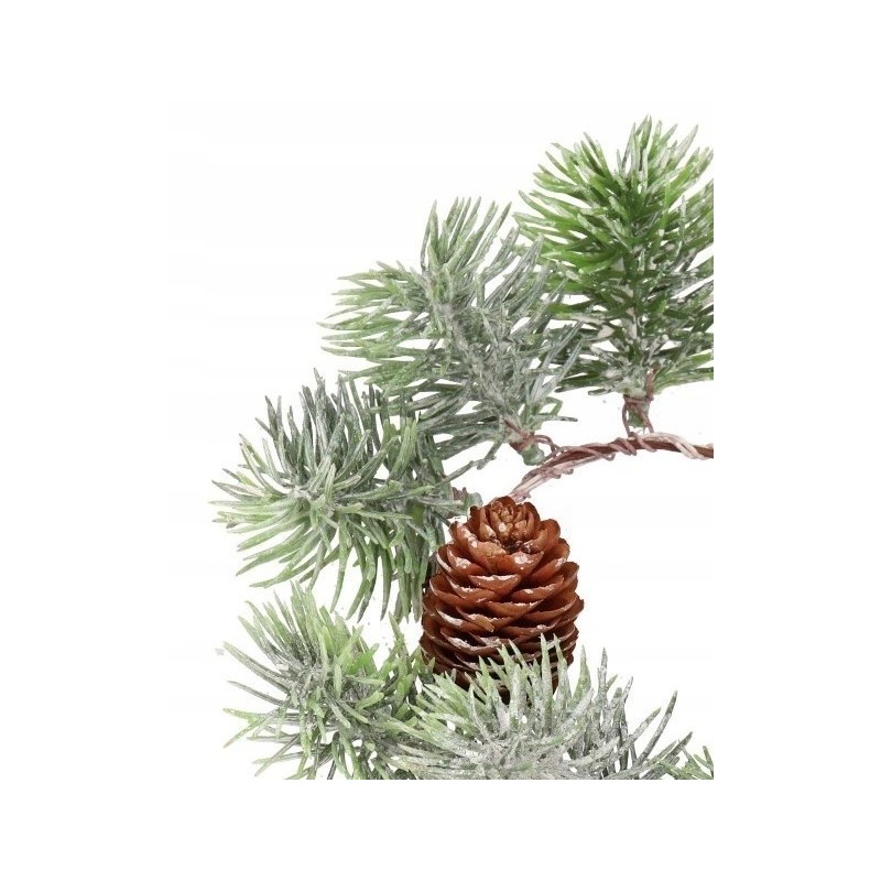 WIANEK DEKORACYJNY Z IGLIWIA IGLIWIE STROIK 20CM