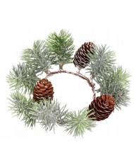 WIANEK DEKORACYJNY Z IGLIWIA IGLIWIE STROIK 20CM