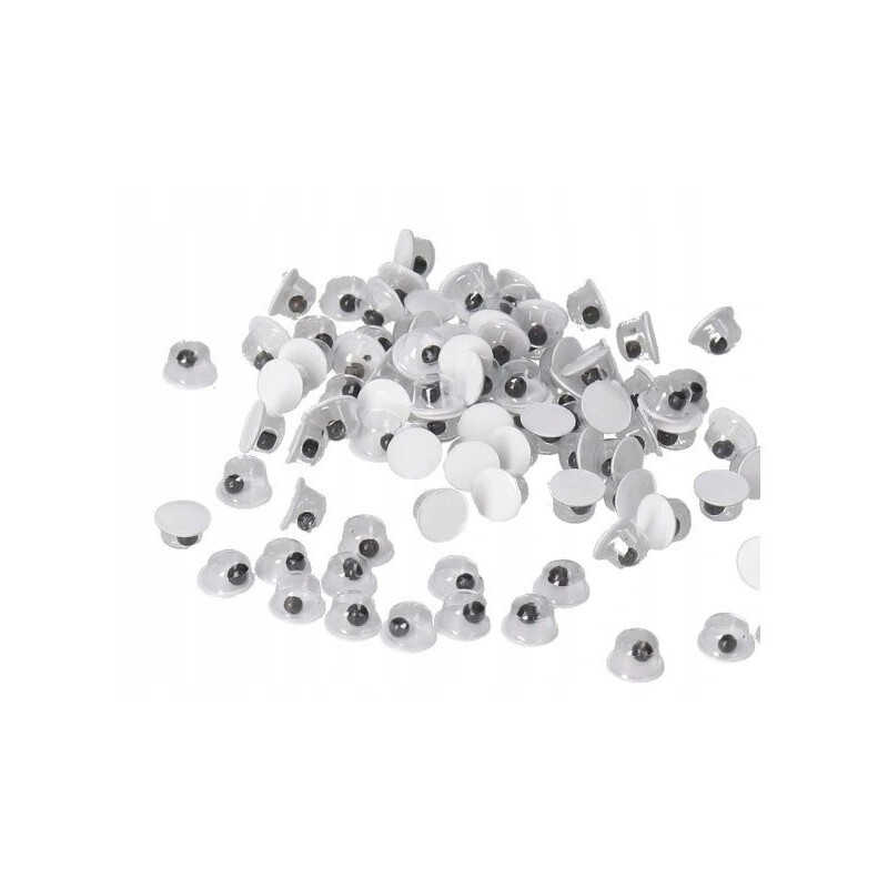 OCZY SAMOPRZYLEPNE 6MM 150SZT OZDOBA