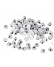 OCZY SAMOPRZYLEPNE KOLOROWE MIX 6-8-10 MM 44SZT