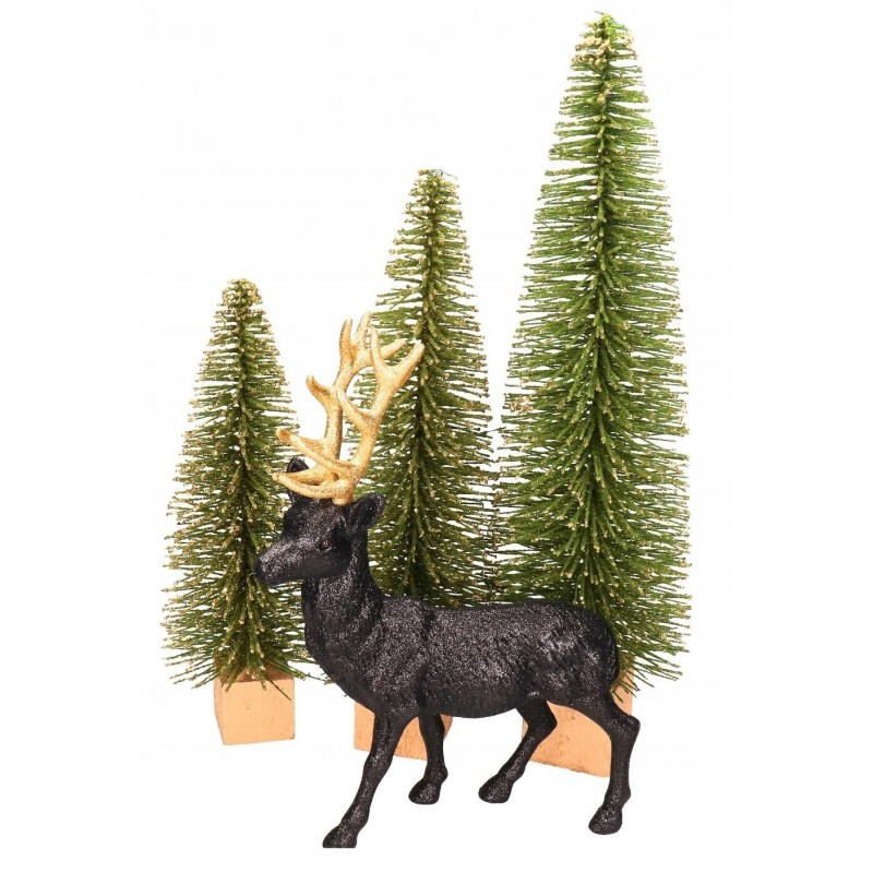 CHOINKA NA PNIU DRZEWKO ŚWIĄTECZNE 48CM OZDOBA