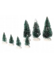 CHOINKA CHOINKI DEKORACYJNE SZTUCZNE DRZEWKO 7SZT
