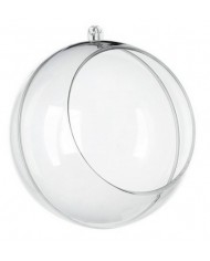 BOMBKA AKRYLOWA 8 CM - KULA PLASTIKOWA DECOUPAG