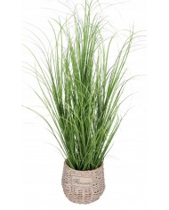 TRAWA SZTUCZNA ROŚLINA W DONICZCE SZTUCZNE KWIATY FEJKA 70CM