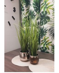 TRAWA SZTUCZNA ROŚLINA W DONICZCE SZTUCZNE KWIATY FEJKA 70CM