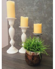 TRAWA W DONICZCE SZTUCZNA ROŚLINA KWIATY 17 CM