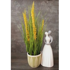 TRAWA SZTUCZNA ROŚLINA W DONICZCE SZTUCZNE KWIATY WRZOS