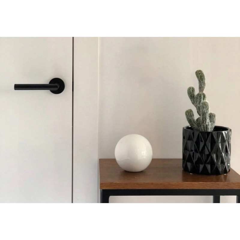 DONICZKA OSŁONKA CERAMICZNA NOWOCZESNA CZARNA