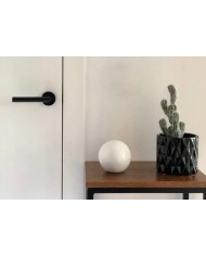 DONICZKA OSŁONKA CERAMICZNA NOWOCZESNA CZARNA