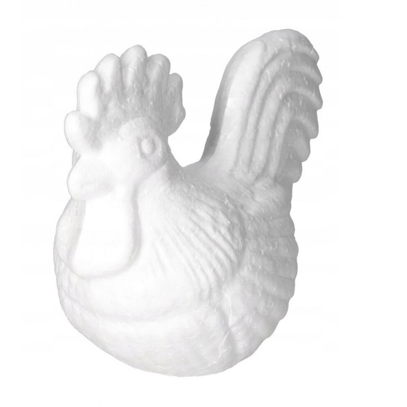 KOGUT STYROPIANOWY 1SZT 20CM FIGURKA WIELKANOC