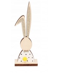 ZAJĄC ZAJĄCZEK WIELKANOCNY DREWNIANY FIGURKA 15CM