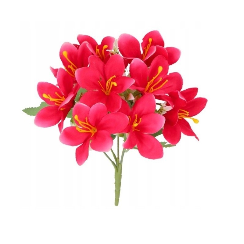 LILIA LILIE BUKIET SZTUCZNE KWIATY ROŚLINY GAŁĄZKI 33CM