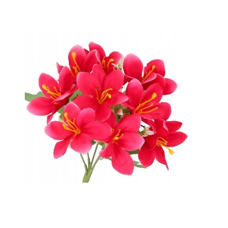 LILIA LILIE BUKIET SZTUCZNE KWIATY ROŚLINY GAŁĄZKI 33CM