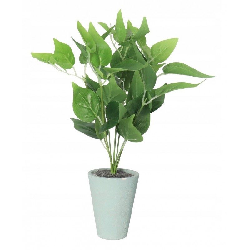 LIŚCIE BUKIET LIŚCI SZTUCZNA ROŚLINA 36CM 7GAŁ