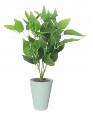 LIŚCIE BUKIET LIŚCI SZTUCZNA ROŚLINA 36CM 7GAŁ