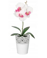 STORCZYK ORCHIDEA SZTUCZNE KWIATY W DONICZCE