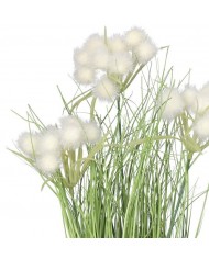 TRAWA W DONICZCE SZTUCZNA ROŚLINA KWIATY 45CM SZTUCZNA TRAWA