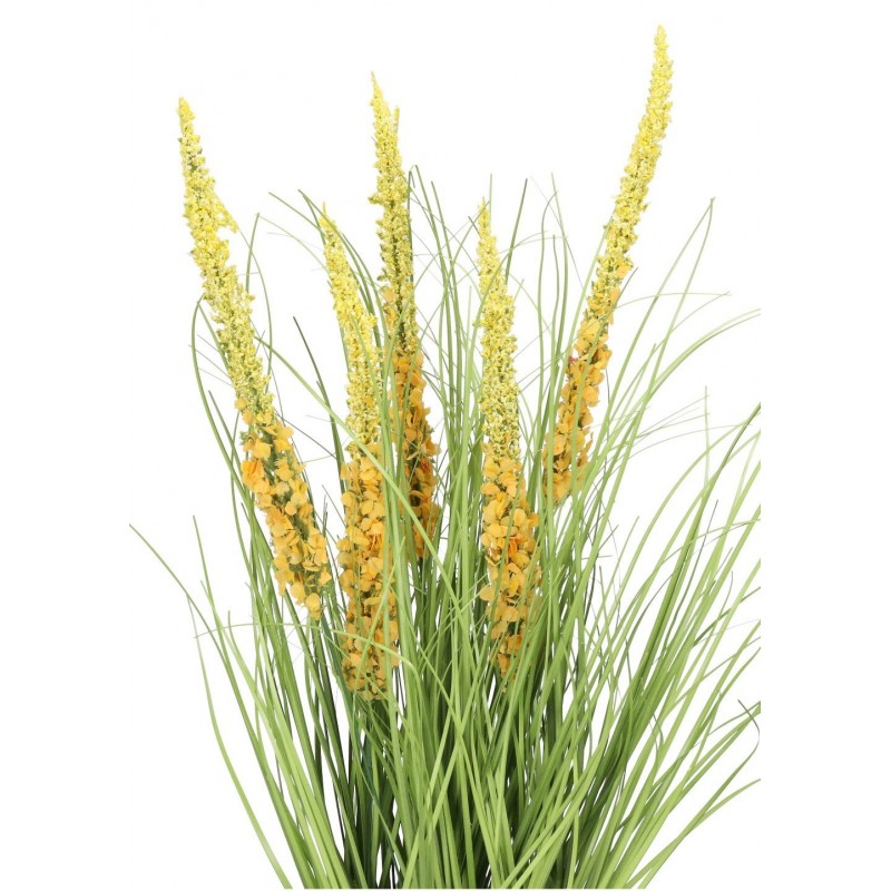 TRAWA SZTUCZNA ROŚLINA W DONICZCE SZTUCZNE KWIATY WRZOS