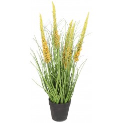 TRAWA SZTUCZNA ROŚLINA W DONICZCE SZTUCZNE KWIATY WRZOS