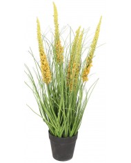 TRAWA SZTUCZNA ROŚLINA W DONICZCE SZTUCZNE KWIATY WRZOS