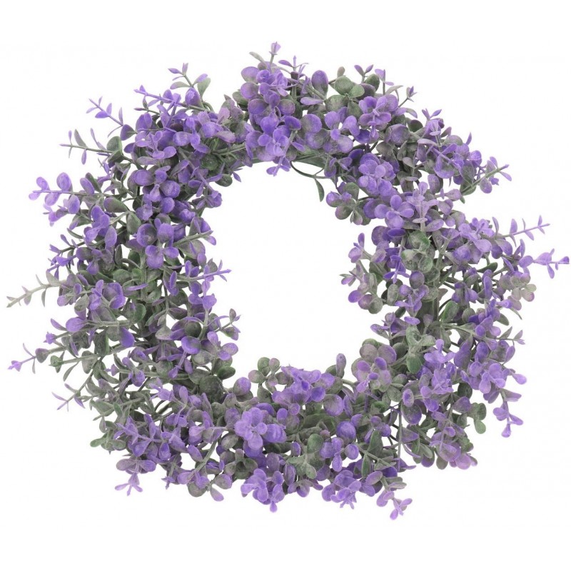 WIANEK DEKORACYJNY BUKSZPANOWY 32CM STROIK WIANKI