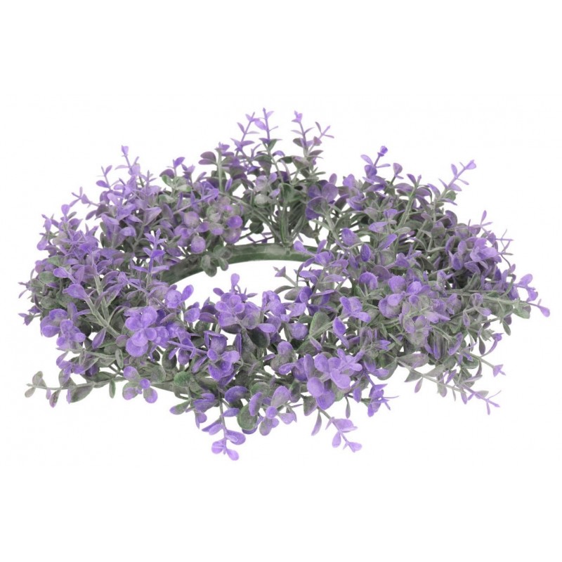 WIANEK DEKORACYJNY BUKSZPANOWY 32CM STROIK WIANKI