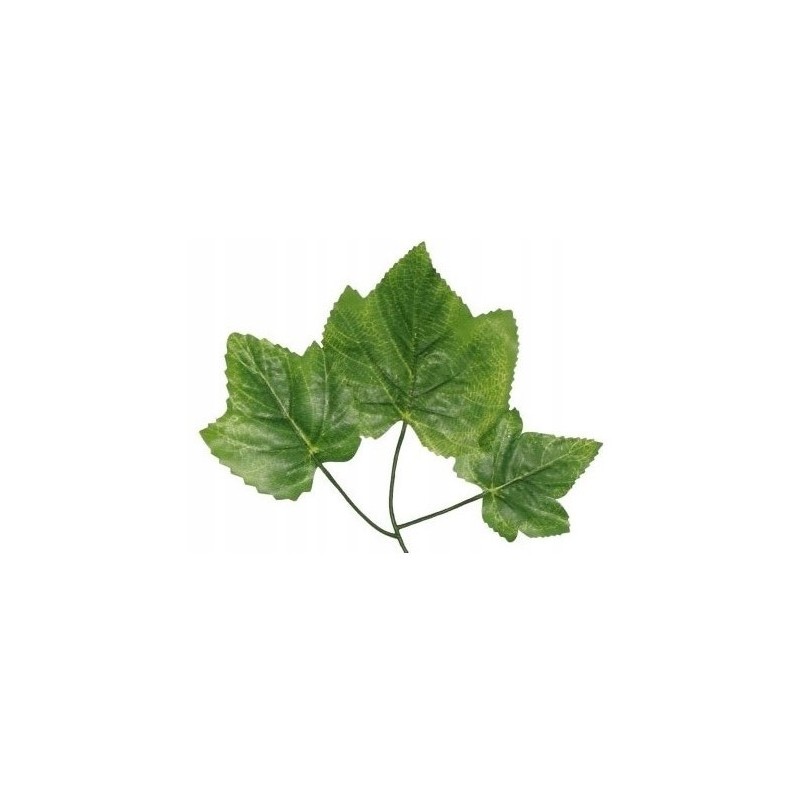 LIŚĆ SZTUCZNE LIŚCIE GAŁĄZKI NA STROIK 12SZT WINOGRONO