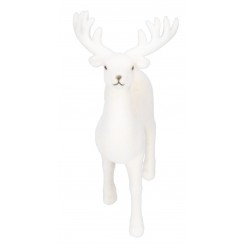 RENIFER WELUROWY FIGURKA DO POSTAWIENIA 21CM STROIK