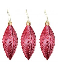 BOMBKI PLASTIKOWE NA CHOINKĘ DUŻY ZESTAW 25SZT